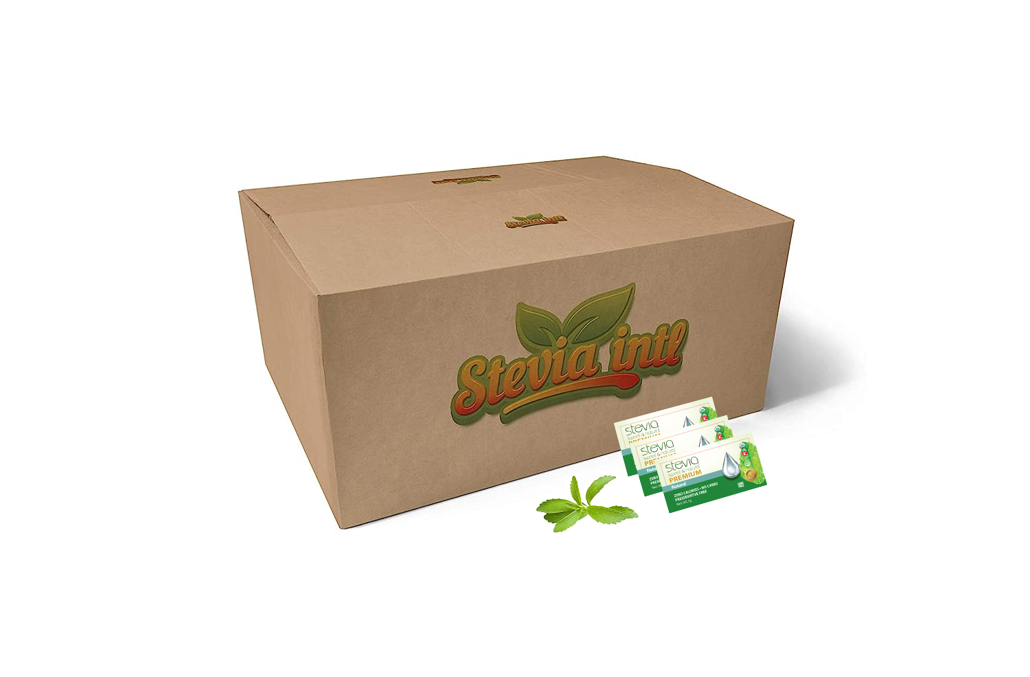 Natural Organic Stevia Powder in Packets (Bulk Sizes)