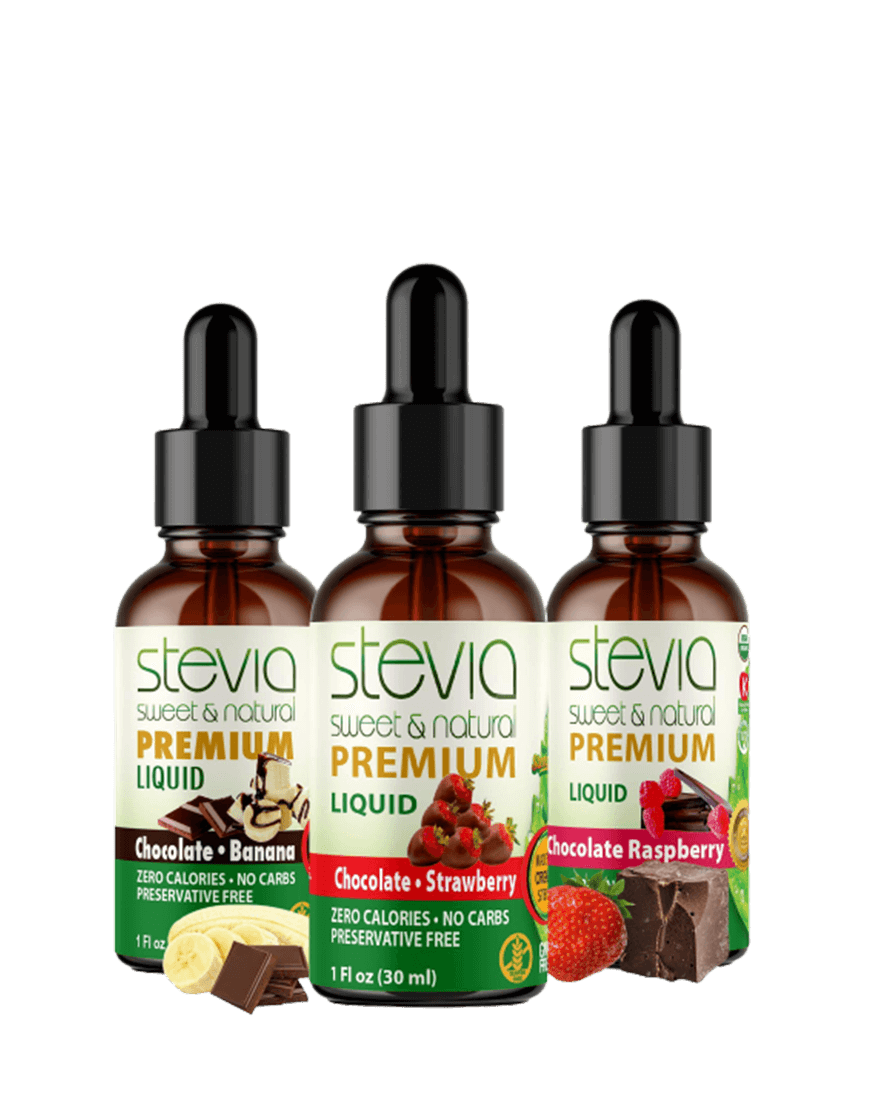 Chocolate Covered Bundle (Chocolate Strawberry, Chocolate Banana, Chocolate Raspberry) 0 Calorie, 0 Carbs, Non-GMO, Diabetic & Keto Friendly