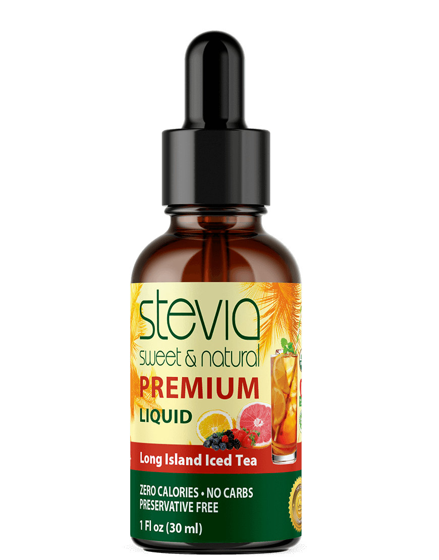 Long Island Iced Tea Stevia Liquid Drops. Organic Stevia Sweetener. Natural Stevia Extract. Best Sugar Substitute, 100% Pure Extract, All Naturally Sweet, Non Bitter, Zero Calorie, 0 Carbs, Gluten-Free, Non-GMO, Diabetic & Keto Friendly