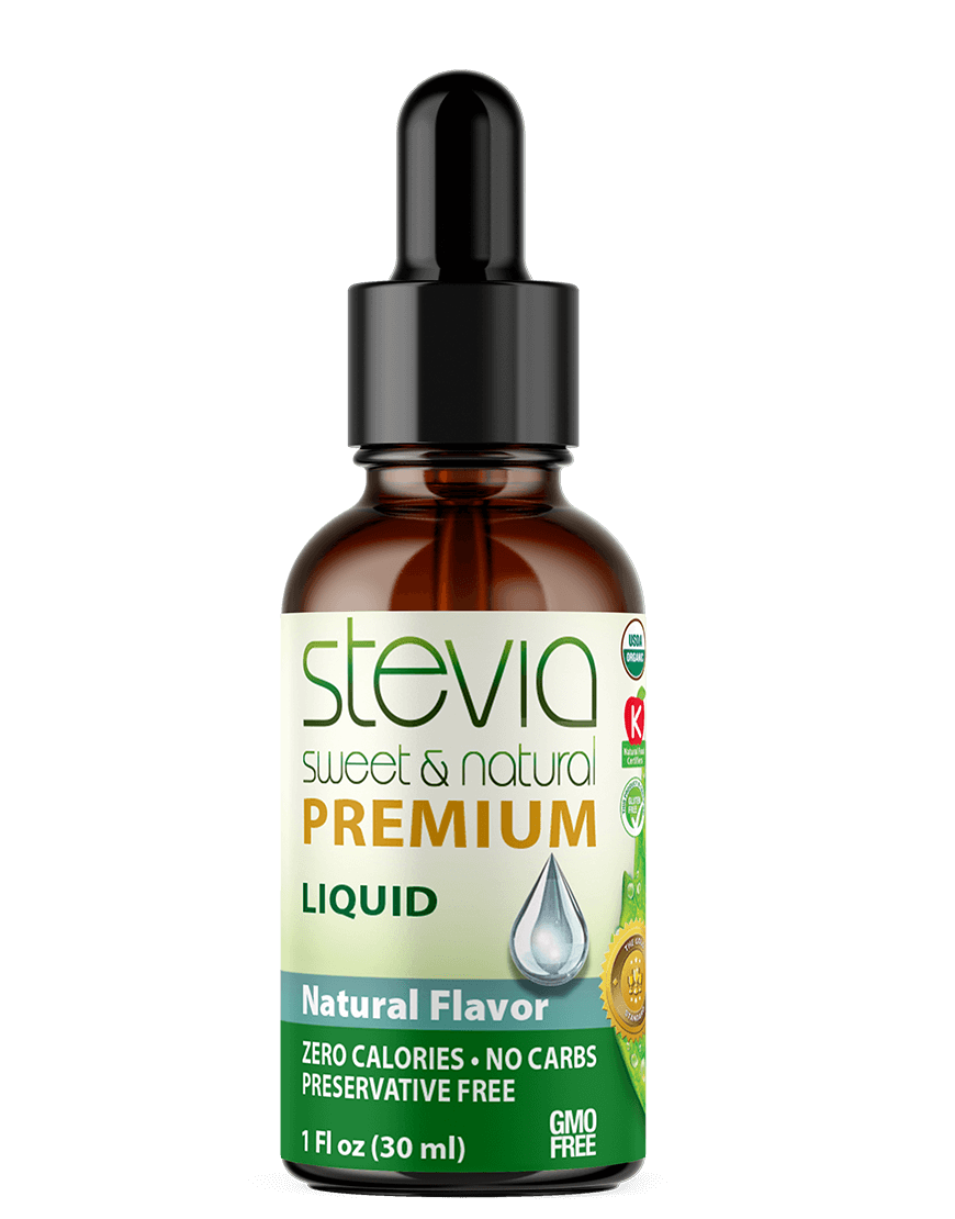 Natural Flavor Stevia Liquid Drops. Organic Stevia Sweetener. Natural Stevia Extract. Best Sugar Substitute, 100% Pure Extract, All Naturally Sweet, Non Bitter, Zero Calorie, 0 Carbs, Gluten-Free, Non-GMO, Diabetic & Keto Friendly